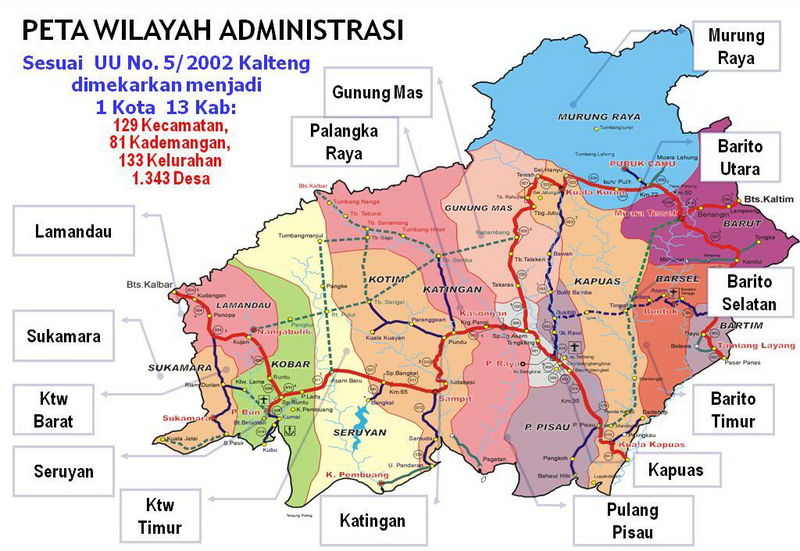 Wilayah Hukum Polda Kalteng