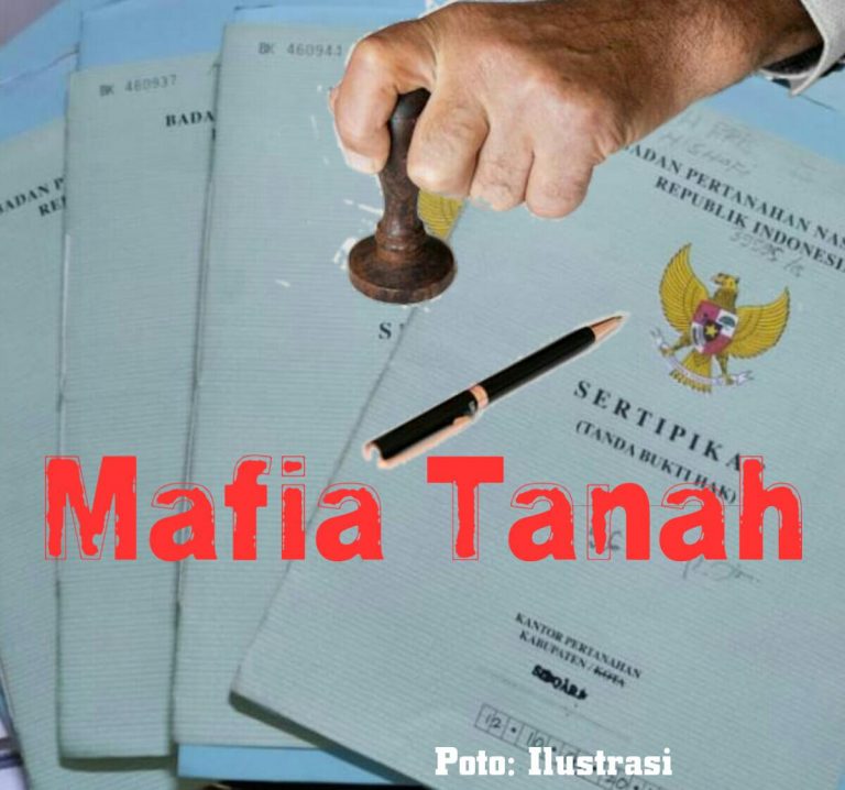 Ilustrasi Mafia Tanah