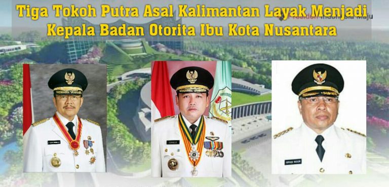 Tiga Tokoh Putra Asal Kalimantan