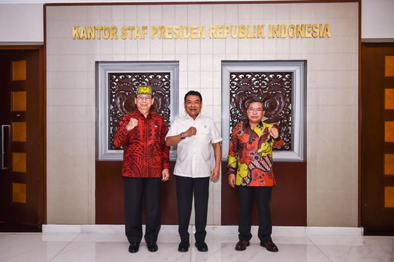 Marthin Billa , Moeldoko dan Alue Dohong