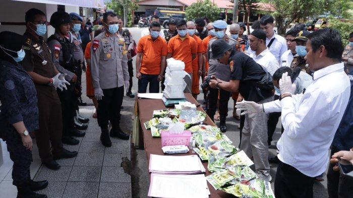 Polres Bengkayang Musnahkan 10,4 Kilogram Sabu, Hasil Pengungkapan Kasus Selama Bulan Februari 2023