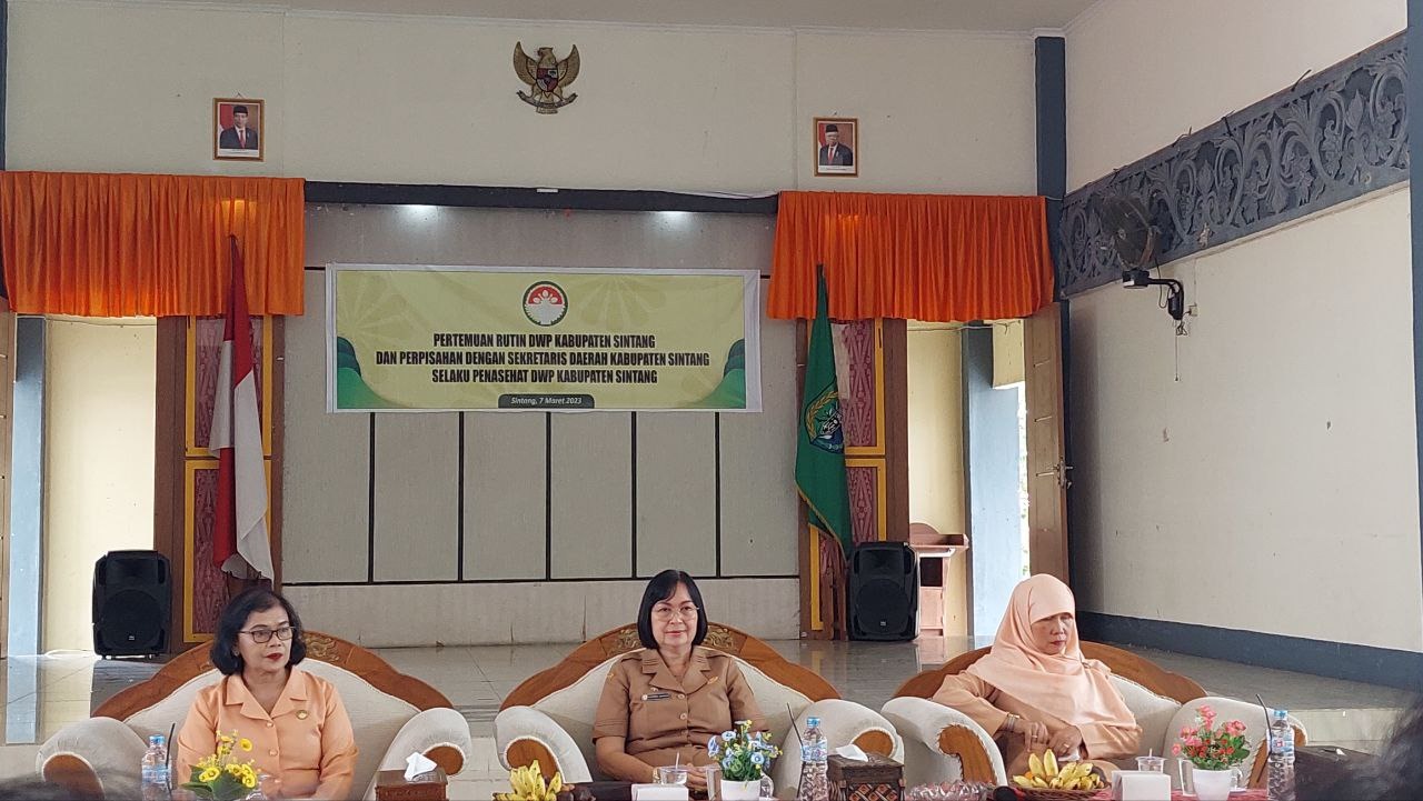 Sekda Sintang Pamit, Purnatugas 1 Mei 2023