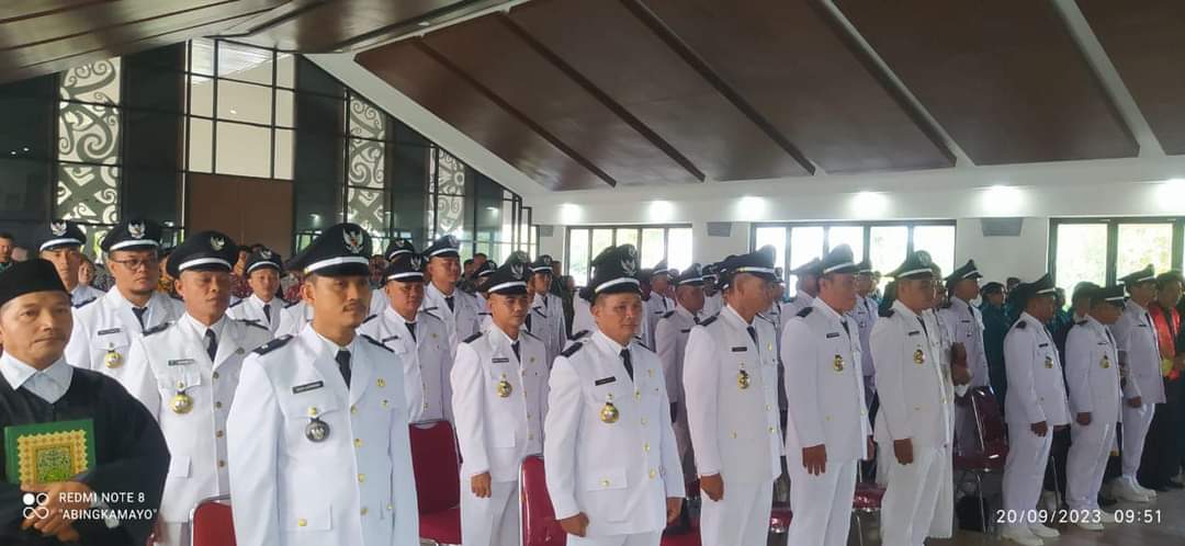 Bupati Bengkayang Lantik 36 Kades Terpilih Periode 2022-2028, Simak Pesan nya