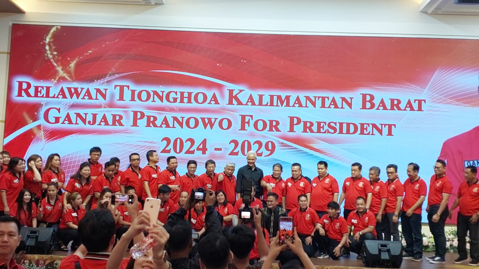 Warga Tioghoa KalBar Deklarasi Ganjar Pranowo Presiden 2024-2029, Ini Janji Ganjar Pranowo