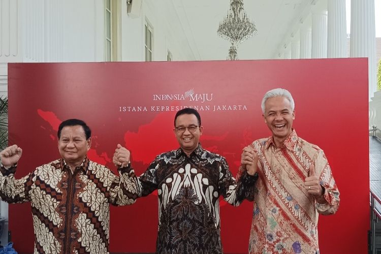 Presiden Jokowi Undang 3 Capres di Istana, Ngobrol Santai