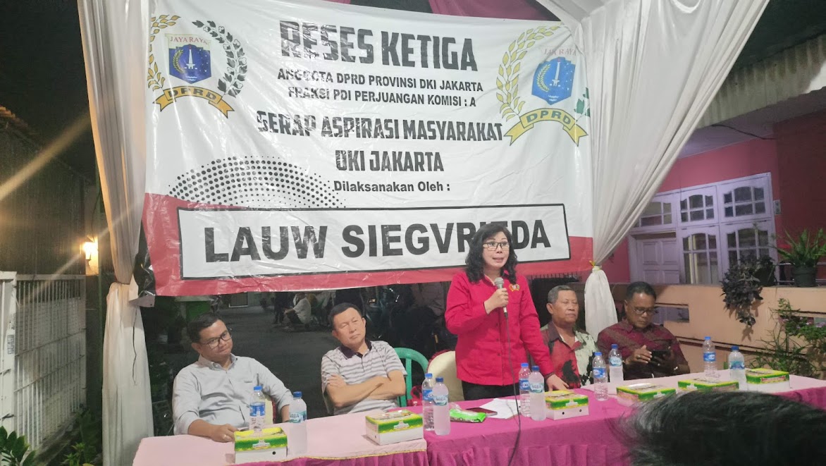 Reses di Kalideres Jakbar, Lauw Siegvrieda Ingatkan Warga Harus Punya BPJS