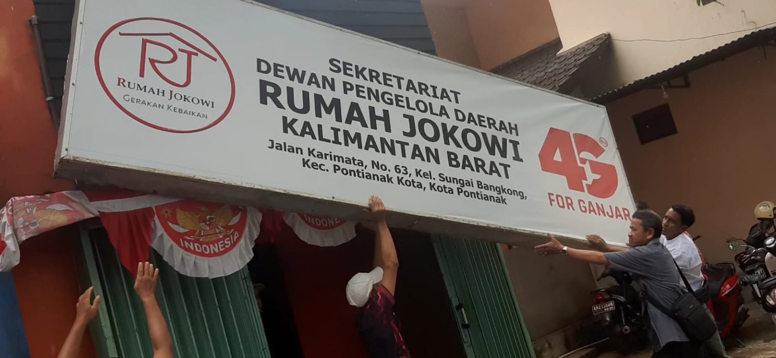 Relawan Rumah Jokowi Kalbar Bubar Gegara Kecewa dengan Putusan MK