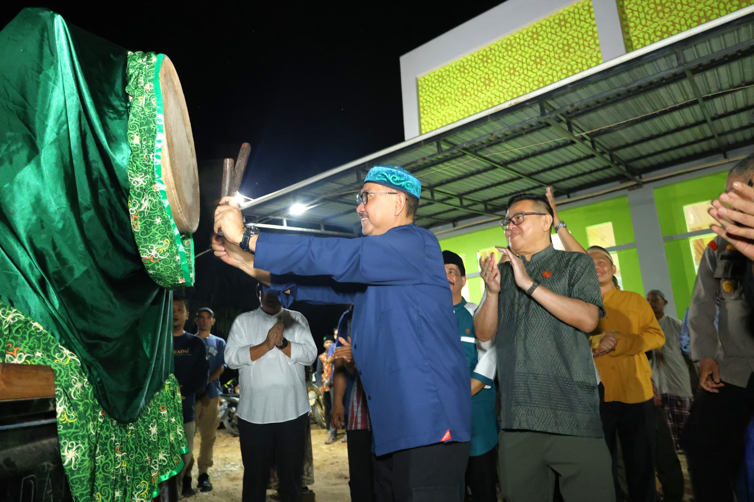 Pawai Obor Pertama di IKN Diikuti Puluhan Peserta