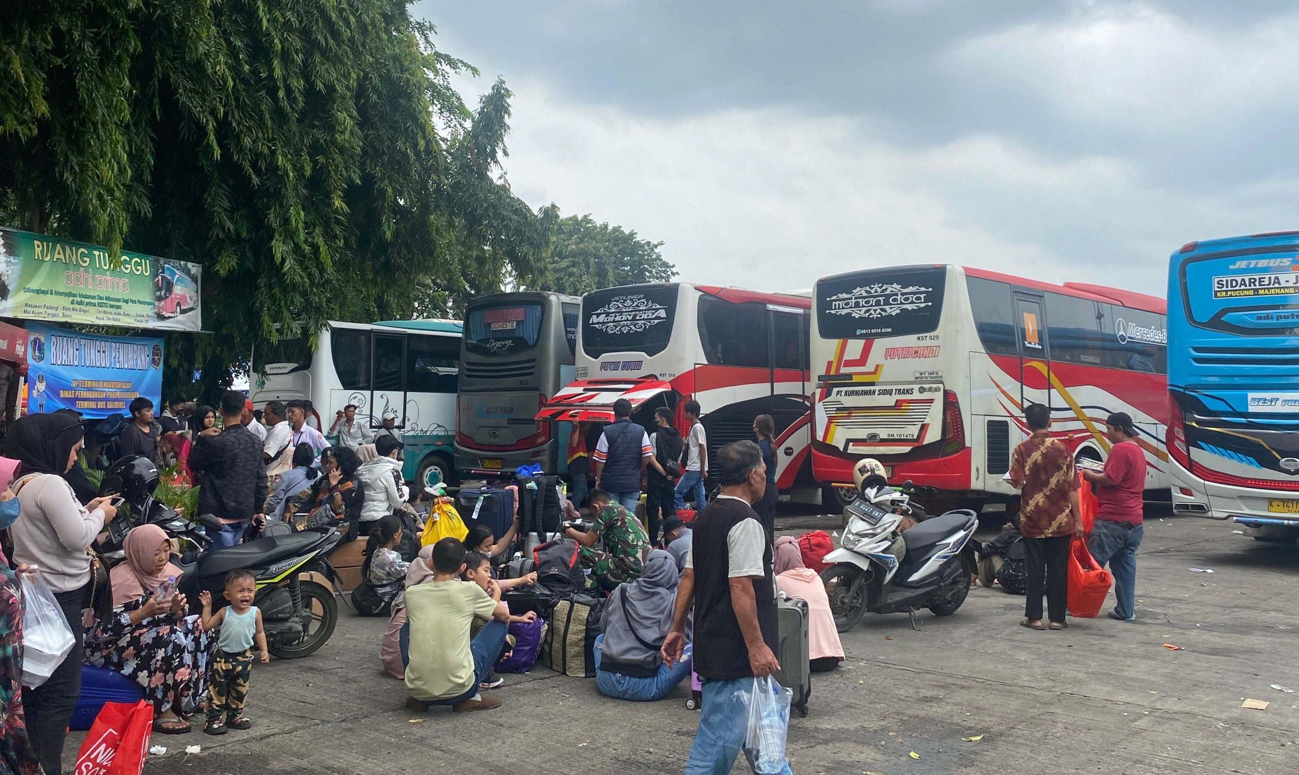 Puncak Arus Mudik di Terminal Kalideres Diprediksi H-3