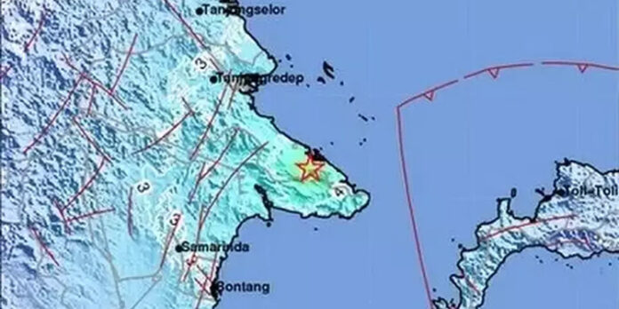 Kabupaten Berau Kaltim Diguncang Gempa M 5,6 Akibat Sesar Mangkalihat