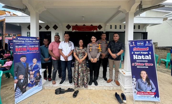 Neneng Open House Natal 2024, Dari Pejabat Hingga Masyarakat Bengkayang Berdatangan