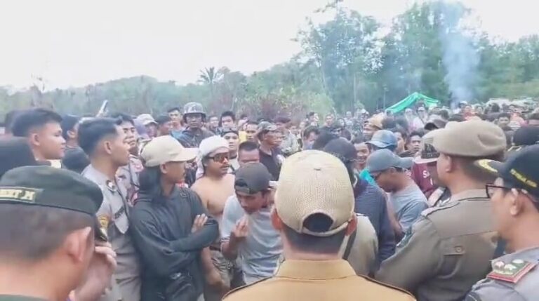 Razia Tambang Ilegal di Bengkayang Ricuh, Aparat Sempat Disandera Warga