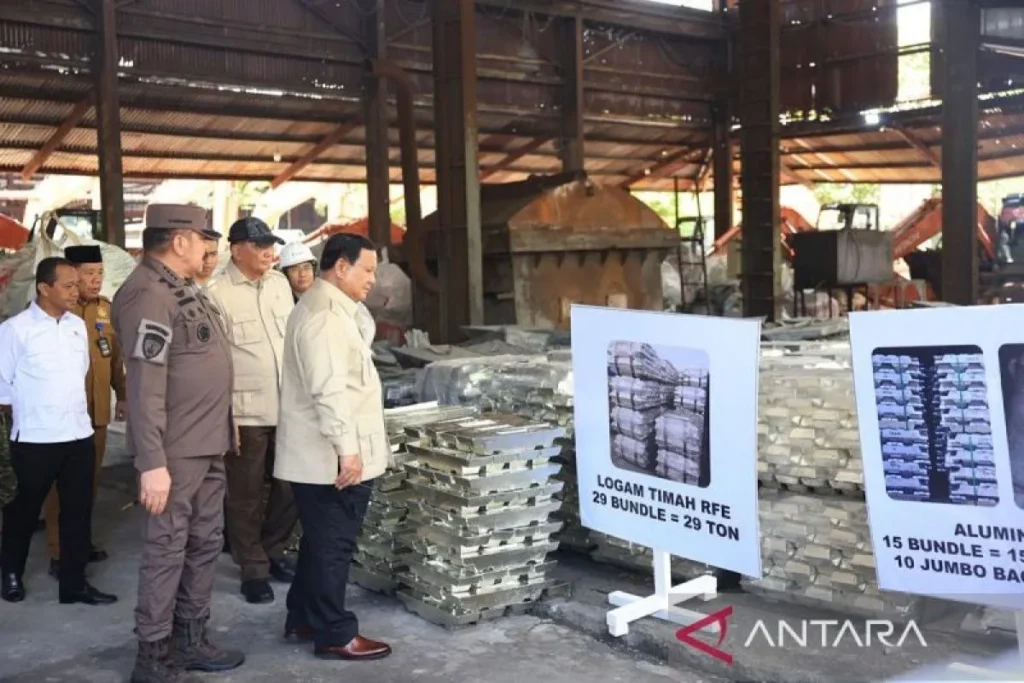 Prabowo Ungkap Temuan Tanah Jarang Bernilai Ratusan Triliun di Babel