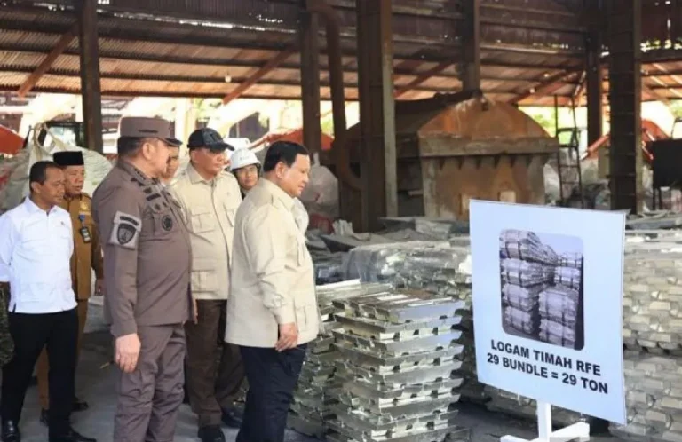 Prabowo Ungkap Temuan Tanah Jarang Bernilai Ratusan Triliun di Babel