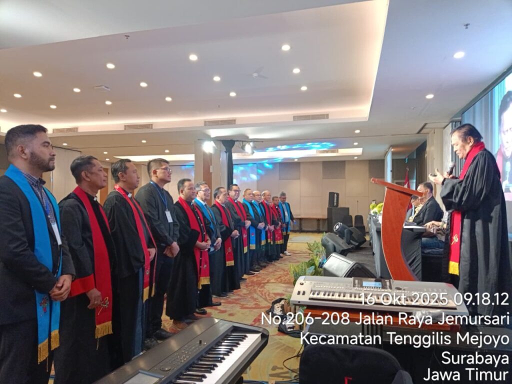 Pengurus Majelis Pusat Sinode GKRI Periode 2025–2029 Resmi Dilantik
