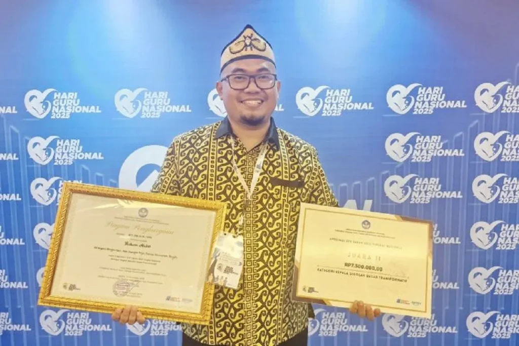 Kepala Sekolah di Palangka Raya Raih Juara GTK Nasional 2025