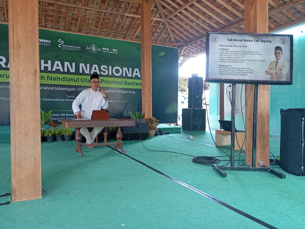 Ponpes Technopreneur As Shofa Gelar Diklat Jurnalistik SWI Go to School Gandeng Learning Center SWI.