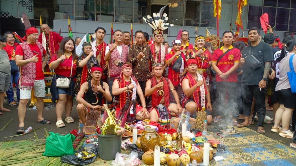 Foto komunitas pengisi acara dari perguruan suhu Lim Pak Kung