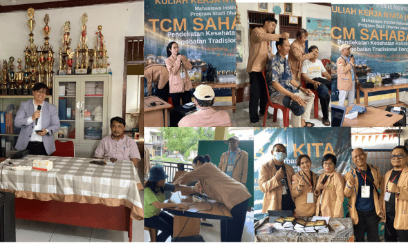 “TCM Sahabat Kita”: Mahasiswa KKN S1 Dharma Usada Institut Nalanda Hadirkan Seminar Kesehatan dan Baksos bagi Warga Pulogebang