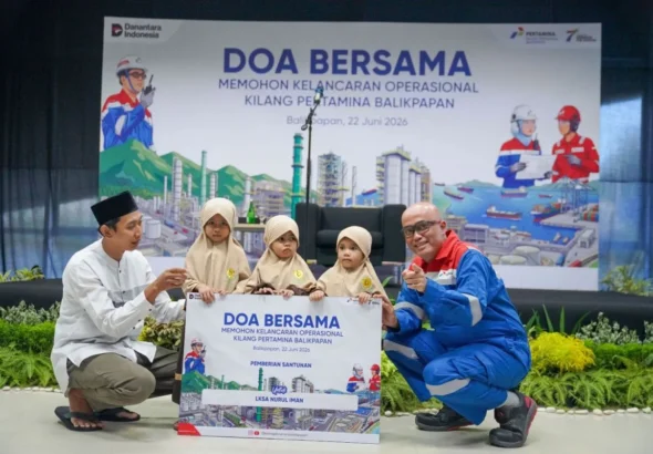 Kilang Pertamina Balikpapan Gelar doa Bersama Untuk Kelancaran Operasi