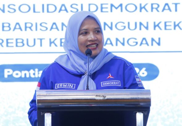 Ermin Elviani Kembali Terpilih Secara Aklamasi Pimpin DPD Partai Demokrat Kalbar di Musda V