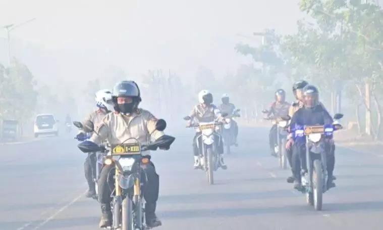 Kapolda Kalsel Patroli Pantau Titik Api di Ring Satu Bandara Syamsudin Noor