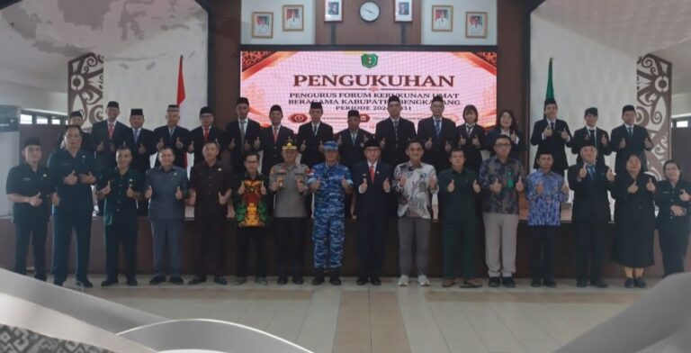 Bupati Bengkayang Kukuhkan Pengurus FKUB Periode 2026-2031, Tekankan Pentingnya Kerukunan dan Dialog