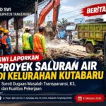 Proyek Drainase Kutabumi–Kutabaru Disorot, DPD SWI Kabupaten Tangerang Adukan Dugaan Masalah K3 dan Transparansi